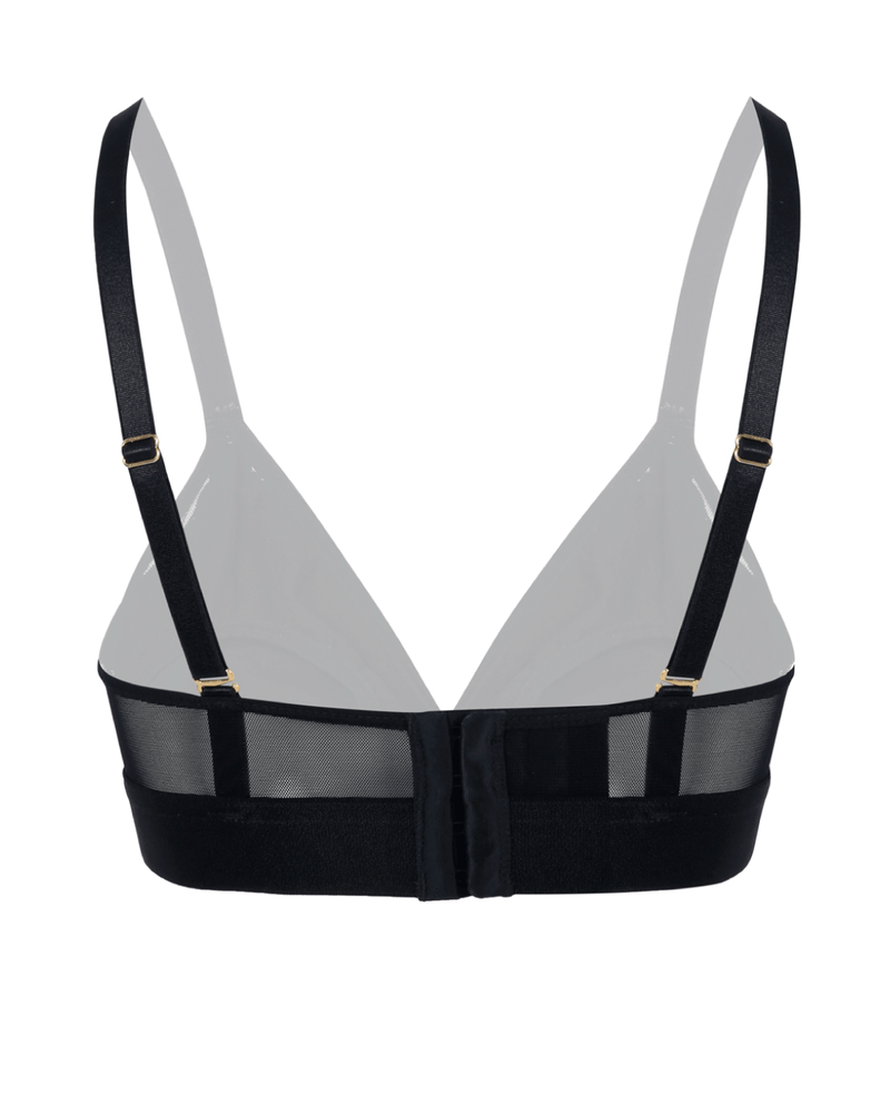 Bralette lactancia - CRISTAL NEGRO