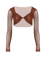 Crop top - GALA COBRE