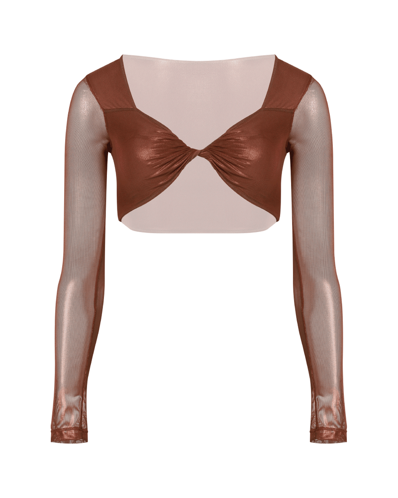 Crop top - GALA COBRE