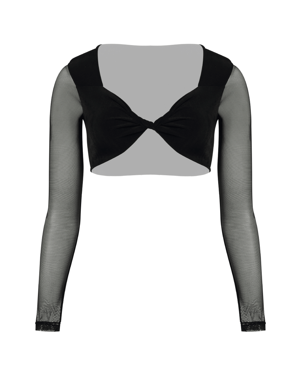Crop top - GALA NEGRO