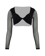 Crop top - GALA NEGRO