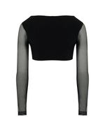 Crop top - GALA NEGRO