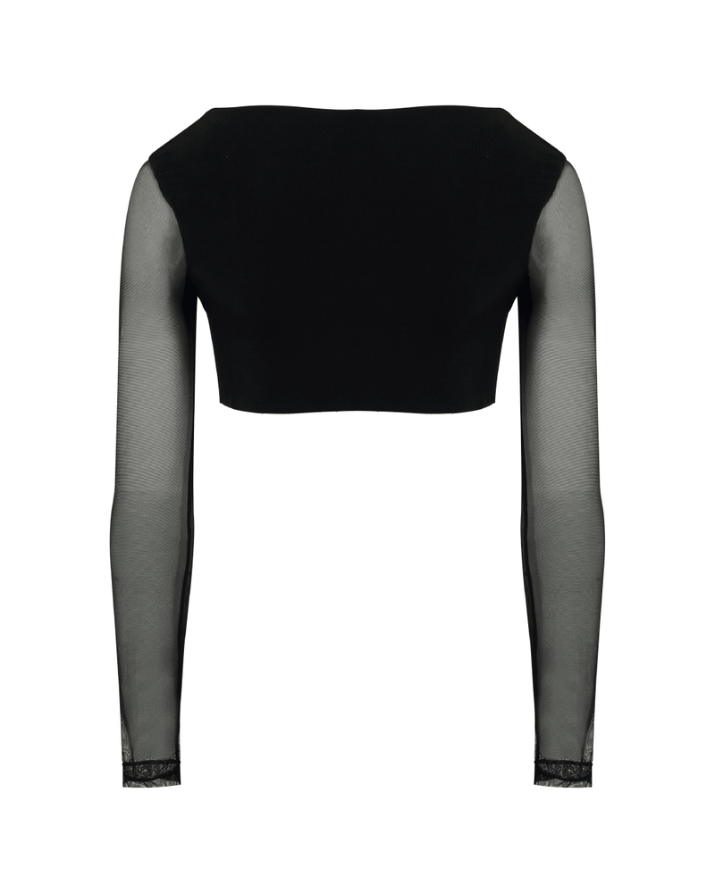 Crop top - GALA NEGRO