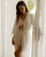 Kimono - ALAIA Marfil