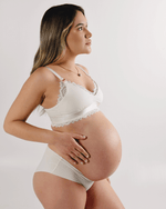 Bralette lactancia - ZOE Marfil