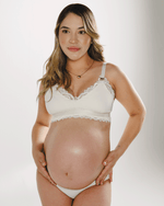 Bralette lactancia - ZOE Marfil