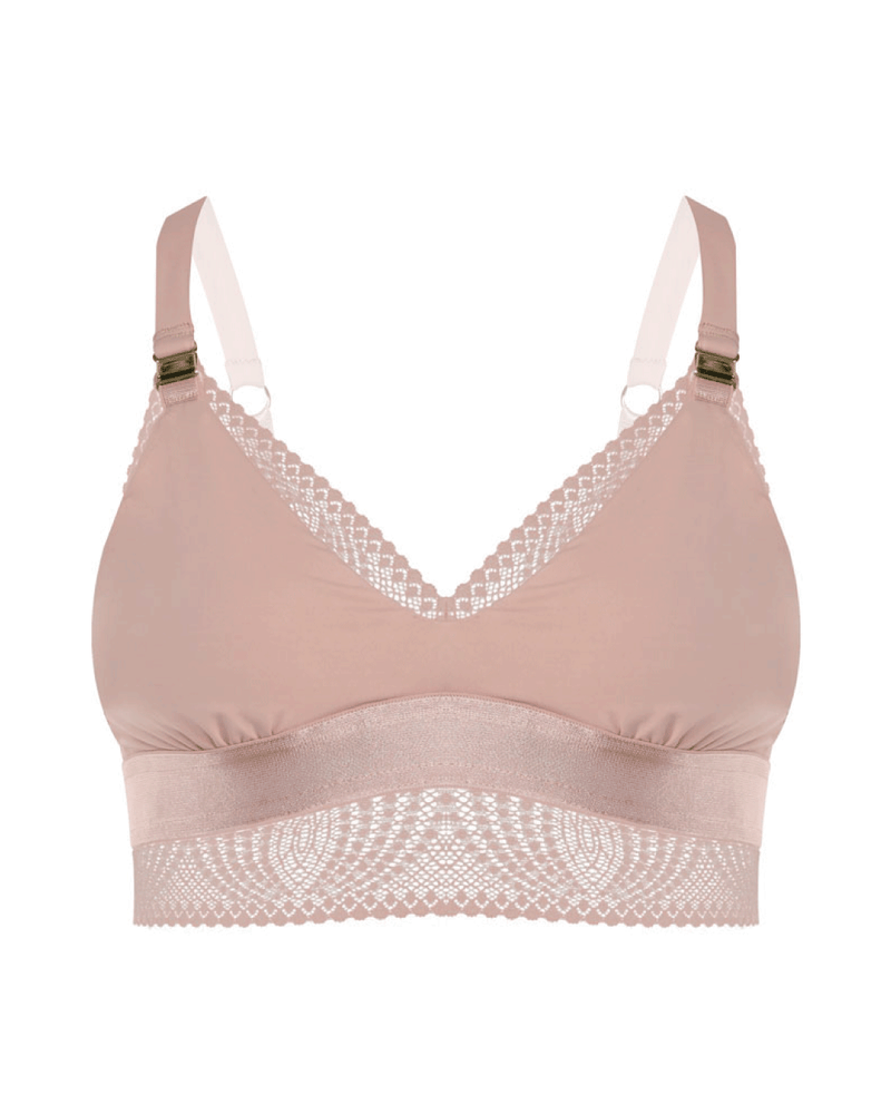 Bralette lactancia - AMOROSA Palo de rosa