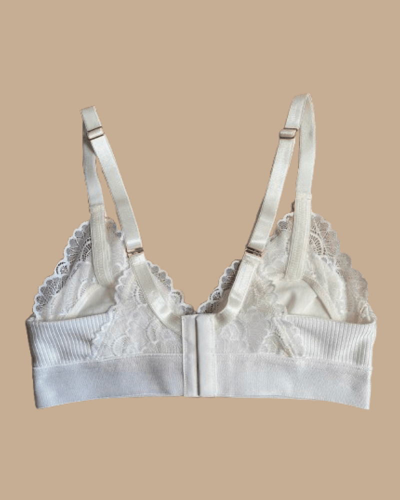 Bralette lactancia - PERLA Blanco
