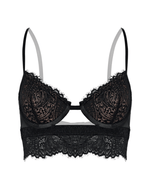 Bustier en encaje - BARDOT NEGRO
