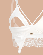 Bralette lactancia - ESSENTIAL MARFIL