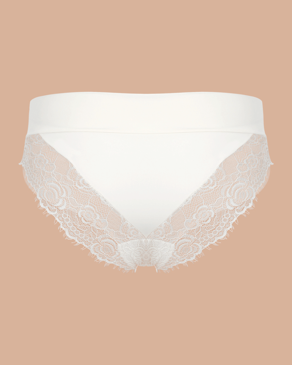 Panty cachetero tiro alto - ESSENTIAL MARFIL