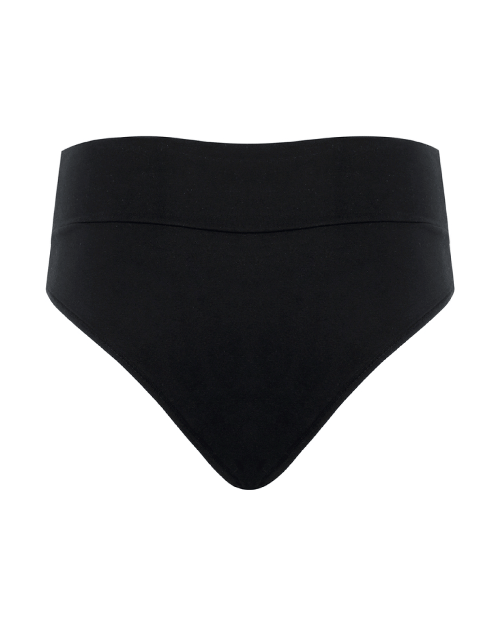 Panty tiro alto en algodón - EVERYDAY NEGRO