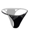 Panty tanga hilo - LUXE PLATEADO