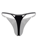 Panty tanga hilo - LUXE PLATEADO