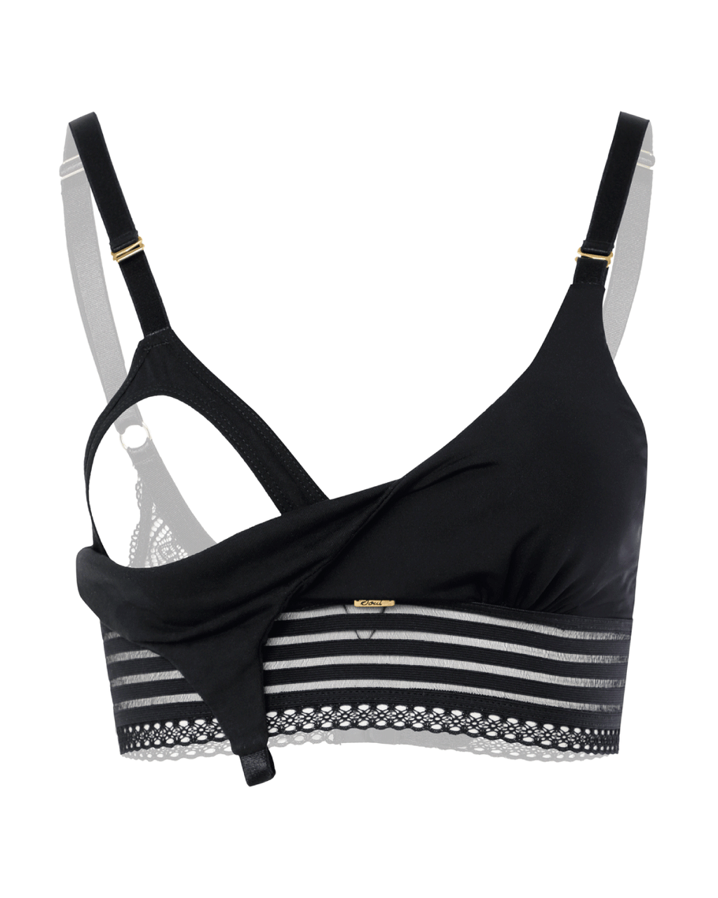 Bralette lactancia - MARA NEGRO