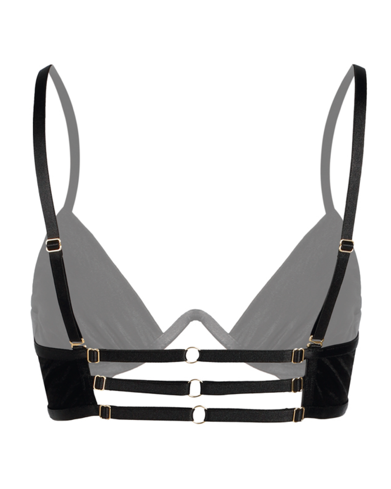 Brasier brillante - SO SEXY NEGRO