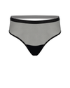 Panty alto con ligueros - SO SEXY NEGRO