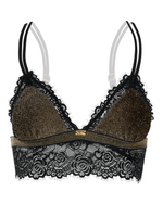 Bralette lurex - LUXE DORADO