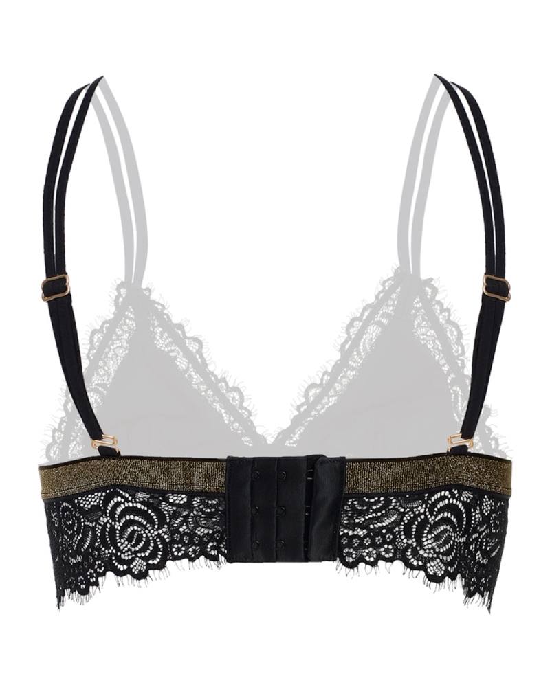 Bralette lurex - LUXE DORADO