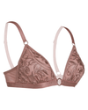 Bralette en tul bordado - DREAMS CAFÉ MOCA