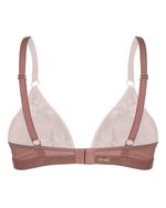 Bralette en tul bordado - DREAMS CAFÉ MOCA