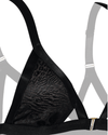 Bralette animal print - NOCTURNAL NEGRO