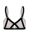 Bralette animal print - NOCTURNAL NEGRO