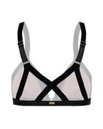 Bralette animal print - NOCTURNAL NEGRO