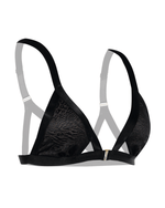 Bralette animal print - NOCTURNAL NEGRO