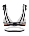 Bralette con arnés - FIRE NEGRO